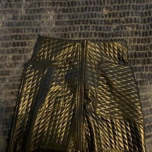 Faux leather ASOS mini skirt